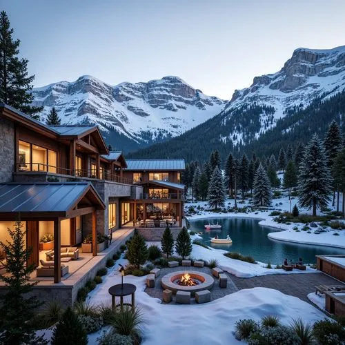 house in the mountains,house in mountains,the cabin in the mountains,alpine style,beautiful home,snowy mountains,lake louise,chalet,luxury home,luxury property,mountain huts,winter wonderland,alpine village,christmas landscape,snowy peaks,snow capped,the beauty of the mountains,rocky mountains,snowy landscape,mountainview