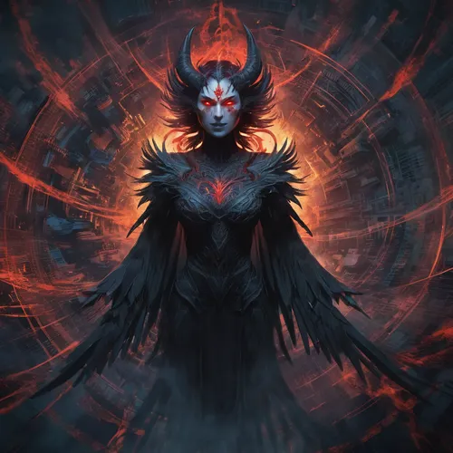 darth talon,angel of death,widow,archangel,undead warlock,crow queen,the archangel,sorceress,nebula guardian,shiva,dark elf,corvus,garuda,evil woman,widow flower,spawn,widow spider,dark angel,blue enchantress,aporia,Conceptual Art,Fantasy,Fantasy 02