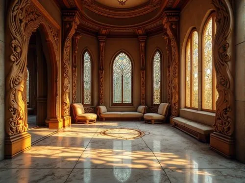 ornate room,empty interior,royal interior,interiors,lobby,hallway,marble palace,orangery,entrance hall,foyer,sacristy,alcove,sanctuary,mirogoj,interior decor,cochere,hall of the fallen,radiosity,corridor,grandeur,Photography,General,Realistic