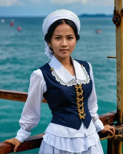 the sea maid,pilipina,folk costume,traditional costume,visayan,marigot,Photography,General,Realistic