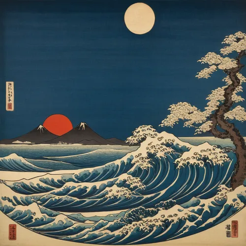 cool woodblock images,japanese waves,woodblock prints,japanese art,japanese wave,oriental painting,japanese wave paper,the japanese tree,soba,honzen-ryōri,daruma,sea landscape,the wind from the sea,landscape with sea,tsukemono,woodblock printing,japanese culture,japanese kuchenbaum,japanese icons,tsunami,Art,Artistic Painting,Artistic Painting 05