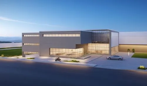 exterior render for art gallary with concreate and glass,renderings,snohetta,3d rendering,new building,futuristic art museum,sportsplex,modern building,newbuilding,dupage opera theatre,kettunen center