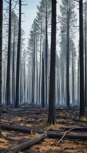 deforested,pine forest,scorched earth,forest fire,forest fires,triggers for forest fire,burned land,fir forest,northwest forest,spruce forest,wildfires,deforestation,pine trees,old-growth forest,bavarian forest,coniferous forest,nature conservation burning,deciduous forest,the forests,foggy forest,Photography,General,Realistic