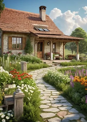 country cottage,cottage garden,home landscape,country house,country estate,summer cottage,beautiful home,violet evergarden,farm house,flower garden,dreamhouse,bloomgarden,cottage,farmhouse,arrietty,little house,roof landscape,landscaped,danish house,landscaping,Conceptual Art,Daily,Daily 11