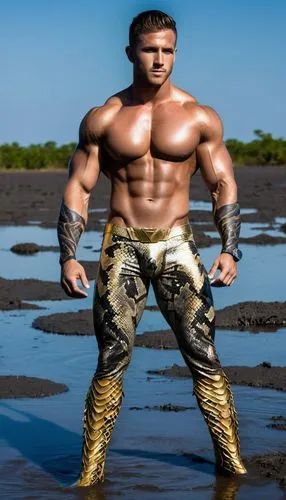 barbarian,nudelman,musclebound,hypermasculine,kazarian,bara,pudzianowski,oysterman,merman,chadlington,edge muscle,tidus,pec,polykleitos,chaderton,kammerman,goro,thorbjorn,ammerman,aquaman,Conceptual Art,Sci-Fi,Sci-Fi 10