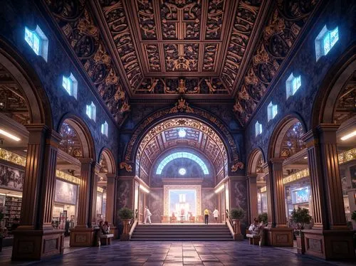 sapienza,theed,boston public library,the hassan ii mosque,kunsthistorisches museum,louvre,celsus library,glyptotek,arcaded,sultan ahmet mosque,arcades,vatican museum,cochere,the basilica,entrance hall,vaulted ceiling,blue mosque,archly,atriums,louvre museum