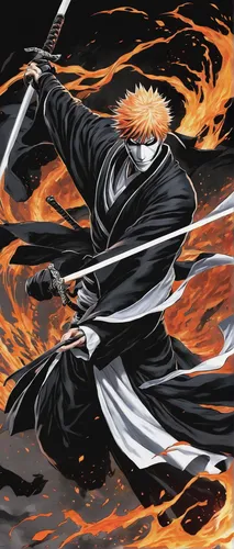 kenjutsu,sōjutsu,nine-tailed,shinigami,shinobi,iaijutsu,ninjutsu,flame spirit,swordsman,kendo,spear,japanese martial arts,daitō-ryū aiki-jūjutsu,naruto,kakashi hatake,dragon slayer,fire background,samurai sword,samurai fighter,battōjutsu,Illustration,American Style,American Style 08