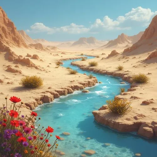 flowerful desert,desert landscape,desert desert landscape,desert,desert background,the desert