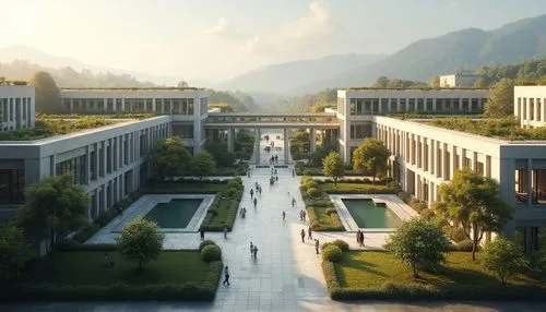 sanatoriums,amanresorts,ubc,sfu,universita,delphi,peristyle,school design,univerity,yonsei,streamwood,home of apple,sanatorium,walhalla,chancellery,epfl,universitas,render,building valley,marble palace,Photography,General,Realistic