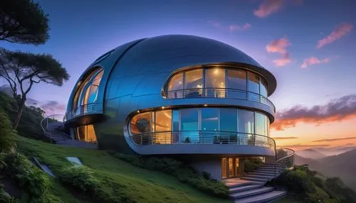 futuristic architecture,dreamhouse,chemosphere,dunes house,beautiful home,modern architecture,cubic house,futuristic landscape,observatories,cube house,observatory,smart house,hemispheric,electrohome,observatoire,earthship,domes,modern house,tropical house,roof domes,Conceptual Art,Daily,Daily 25