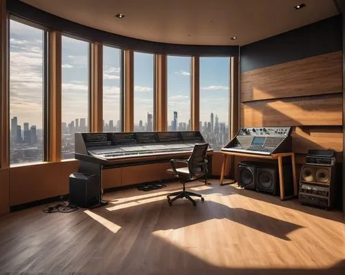 boardroom,modern office,great room,music studio,modern room,rental studio,home studios,recording studio,working space,conference room,computer room,creative office,study room,mixing table,studios,workstations,work space,aqua studio,cubicle,desk,Illustration,Retro,Retro 20