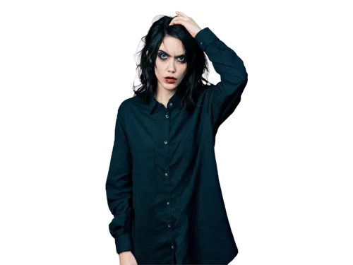 diamanda,black coat,mosshart,musidora,iamx,derivable,darkwave,molko,black background,dennings,androgyny,androgyne,androgynous,fairuza,morticia,gothic portrait,dark gothic mood,dark portrait,vampira,placebo,Illustration,Vector,Vector 08