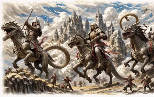 rohirrim,cataphracts,gondolin,cavalries,dragoons,cavalrymen