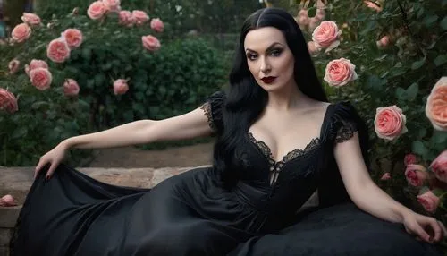 dita,dita von teese,vampira,gothic dress,gothic woman,mourning swan,gothic fashion,gothic portrait,vampire woman,goth woman,black rose,vampire lady,queen of the night,widow flower,rosebushes,celtic queen,the enchantress,femme fatale,fairy queen,yulan magnolia,Photography,General,Fantasy