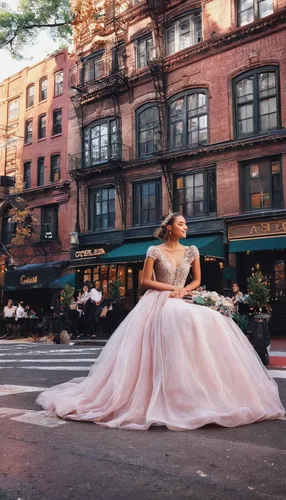 quinceañera,ballerina,girl in a long dress,ballerina girl,tutu,new york streets,hoopskirt,tulle,girl in a long dress from the back,harlem,tiana,little girl in pink dress,flamenco,a girl in a dress,ballet tutu,wedding dress train,ball gown,little ballerina,bridal dress,quinceanera dresses,Photography,Fashion Photography,Fashion Photography 12