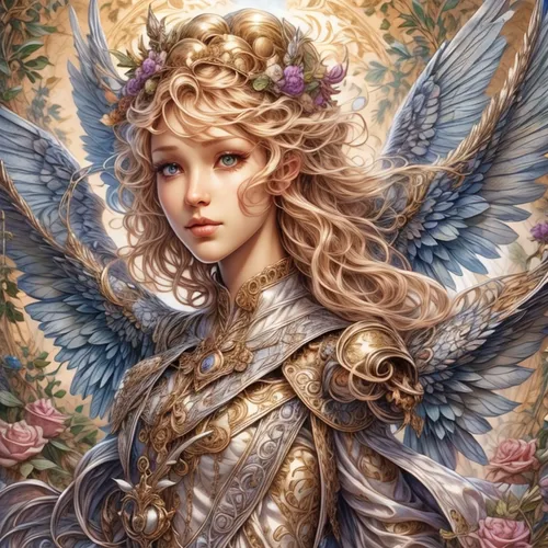 baroque angel,archangel,angel,the angel with the veronica veil,vintage angel,the archangel,guardian angel,dove of peace,fairy queen,angelic,vanessa (butterfly),uriel,the prophet mary,faery,christmas angel,angels,flower fairy,angelology,angel girl,fantasy portrait