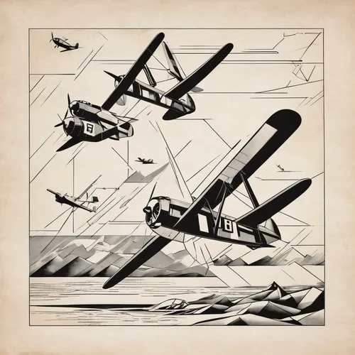 triplane,biplane,digiscrap,lockheed hudson,monoplane,air ship,junkers,seaplane,vintage wallpaper,flying machine,hudson wasp,flying boat,pv-1,ju 52,game illustration,corsair,air racing,airplanes,tiltrotor,royal aircraft factory b.e.2,Art,Artistic Painting,Artistic Painting 44