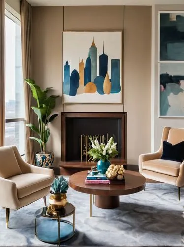 mid century modern,berkus,apartment lounge,contemporary decor,modern decor,mid century,livingroom,living room,sitting room,midcentury,henningsen,modern living room,minotti,interior design,credenza,interior decor,donghia,mahdavi,interior modern design,fromental,Unique,3D,Clay