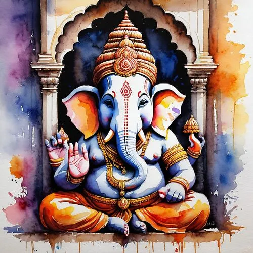 ganapati,ganesha,ganapathi,vinayagamoorthy,ganesh,vinayakar,Illustration,Paper based,Paper Based 03