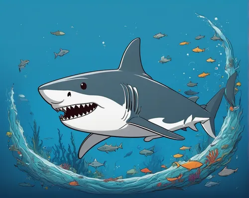 great white shark,jaws,sand tiger shark,shark,requiem shark,vector illustration,sharks,bull shark,game illustration,vector image,vector graphics,shark fin soup,sea animals,tiger shark,aquarium inhabitants,vector graphic,shoal,sea animal,on a transparent background,cetacea,Illustration,Vector,Vector 02