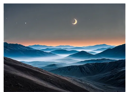 landscape background,lunar landscape,dusk background,moonscape,extrasolar,dune landscape,moonscapes,desert landscape,moon and star background,fantasy landscape,desert desert landscape,nightscape,crescent moon,hodas,futuristic landscape,mountain landscape,dusk,mountainous landscape,nightfall,crescent,Photography,Documentary Photography,Documentary Photography 25