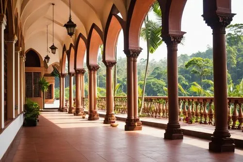 verandah,verandas,veranda,dharmasthala,verandahs,peradeniya,cloister,porticoes,rajbari,guruvayur,loggia,chettinad,bolkiah,chhatrapati,wodeyar,colonnades,kollur,kumarakom,balustrade,ravenshaw,Illustration,American Style,American Style 04