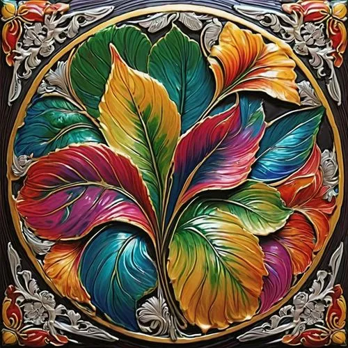 colorful leaves,colorful tree of life,kaleidoscope art,watercolor leaves,stained glass pattern,colored leaves,spring leaf background,floral ornament,watercolor leaf,embroidered leaves,floral rangoli,flower painting,leaf background,art nouveau frame,kaleidoscope,stained glass,glass painting,leaves frame,flora abstract scrolls,colorful heart,Art,Artistic Painting,Artistic Painting 33