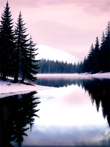 winter lake,landscape background,winter background,winter landscape,evening lake,dusk background,salt meadow landscape,purple landscape,snow landscape,alpine lake,a small lake,snowy landscape,calm water,frozen lake,mountainlake,small landscape,digital painting,waterscape,tranquility,ice landscape,Conceptual Art,Oil color,Oil Color 05