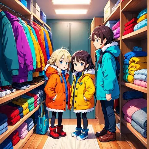 winter clothing,cute clothes,winter clothes,anime japanese clothing,bocchi,school clothes,Anime,Anime,Traditional