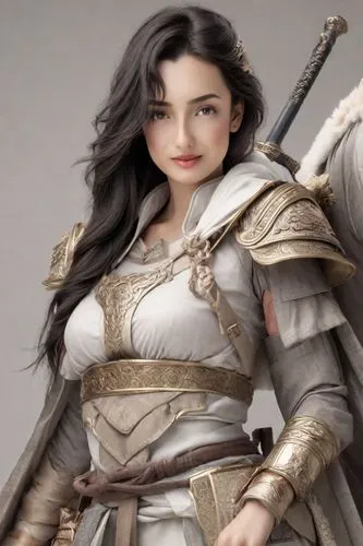 vax figure,female warrior,diaochan,3d figure,joan of arc,bdo,auditore,xiaofei,elona,rosaria,seregil,3d model,female doll,xiaoyan,xiaohui,qianwen,paladin,fingolfin,mervat,mulan,Photography,Realistic