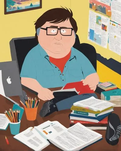 man with a computer,accountant,content writers,freelance,bookkeeper,animator,financial advisor,screenwriter,office worker,bookkeeping,vector illustration,illustrator,administrator,animated cartoon,office space,distance learning,office ruler,write a review,advisors,school administration software,Illustration,Vector,Vector 08