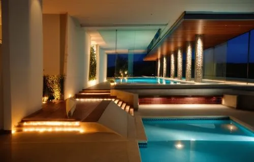 glass concrete wood bricks pool sun summer spotlight peoples  night view hotel lobby restaurant lounge,infinity swimming pool,luxury bathroom,roof top pool,luxury home interior,luxury property,luxury 