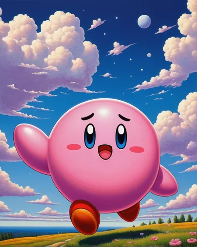 kirby,dango,knuffig,puffy,the face of god,glob urs,pixaba,rimy,pink background,wall,yo-kai,bayberry,easter banner,birthday banner background,bonbon,cancer icon,blob,april fools day background,protect,would a background,Conceptual Art,Daily,Daily 33