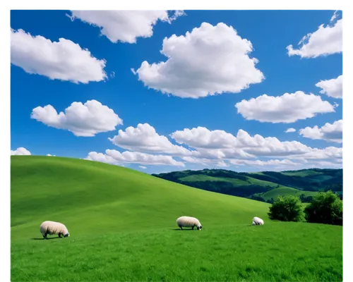 landscape background,nature background,salatin,blue sky and white clouds,windows wallpaper,blue sky and clouds,grassland,blue sky clouds,green landscape,grasslands,two sheep,bucolic,background view nature,pastureland,cumulus clouds,meadow landscape,gras,landschaft,rolling hills,sheepherding,Art,Classical Oil Painting,Classical Oil Painting 21