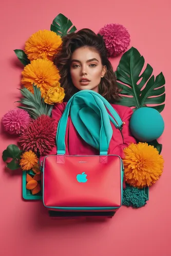 women's accessories,colorful floral,floral mockup,vibrant color,handbag,fiori,mulberry,handbags,purse,kelly bag,turquoise leather,coral charm,purses,gift bag,colorful,floral background,business bag,valentino,red bag,flower wall en,Photography,Documentary Photography,Documentary Photography 08