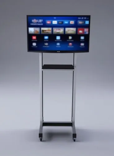 tv rangka besi,an empty television stand with some items on it,plasma tv,touchscreens,computer monitor,technology touch screen,zdtv,display panel,Photography,General,Realistic