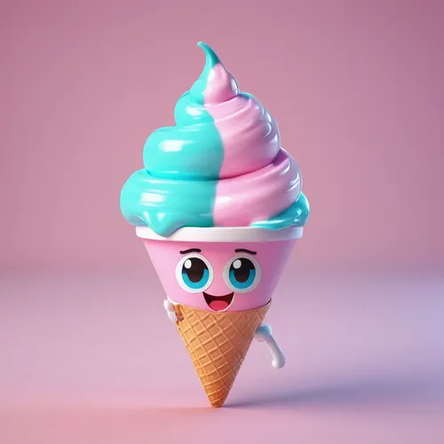 ice cream icons,kawaii ice cream,neon ice cream,ice cream cone,cinema 4d,soft serve ice creams,pink ice cream,sweet ice cream,3d render,ice cream,soft ice cream,ice-cream,icecream,dribbble,milk ice cream,3d model,frozen dessert,iced-lolly,ice cream stand,ice cream cones,Unique,3D,3D Character