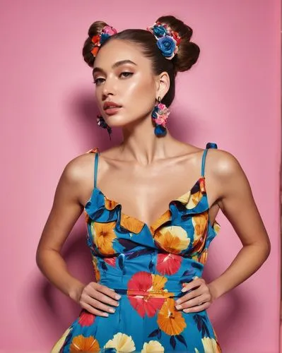 floral dress,colorful floral,floral,rockabella,mahdawi,flowered,aditi rao hydari,kahlo,blue floral,flamenca,guelaguetza,retro flowers,thahane,cherry flower,peach flower,mapei,sonam,rosa bonita,floral heart,yildiray,Illustration,Vector,Vector 05