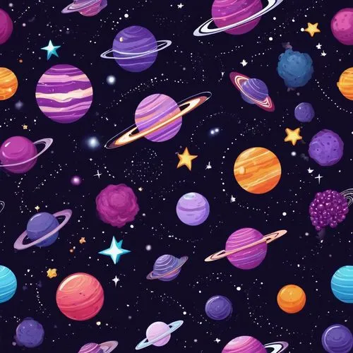 retro background,space,purple wallpaper,outer space,seamless pattern,crayon background,bandana background,planets,background screen,galaxy,wallpaper,space art,scroll wallpaper,dot background,screen background,digital background,unicorn background,wallpaper roll,vintage wallpaper,cartoon video game background,Conceptual Art,Sci-Fi,Sci-Fi 30