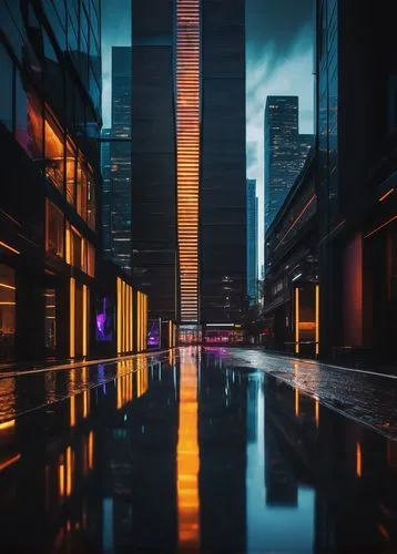 shanghai,guangzhou,paulista,tokyo city,chongqing,tokyo,metropolis,vdara,reflexed,shinjuku,urban,makati,1 wtc,cityscape,refleja,chengdu,flooded pathway,toronto,reflejo,colorful city,Art,Classical Oil Painting,Classical Oil Painting 37