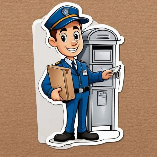 mailman,courier driver,mail clerk,newspaper delivery,parcel mail,courier software,parcel service,parcel post,postman,united states postal service,package delivery,parcel delivery,courier box,delivery man,delivery note,clipart sticker,postal labels,letter box,airmail envelope,mailing,Unique,Design,Sticker