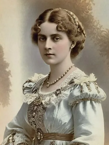 1900: MARY (née von Teck), then Princess of Wales,the portrait of a woman wearing a dress and holding a bag,vintage female portrait,elizabeth ii,margaret savannah,charlotte cushman,eugenie,barbara mil