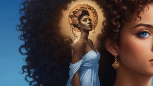 the prophet mary,merida,assyrian,biblical narrative characters,sacred art,cepora judith,celtic woman,mary 1,priestess,mystical portrait of a girl,african american woman,mahogany family,aphrodite,greek