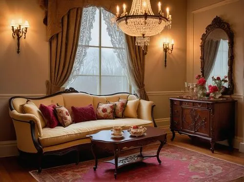 victorian room,ornate room,sitting room,parlor,lanesborough,interior decor,chaise lounge,antique furniture,bridal suite,royal interior,bessborough,claridge,bedchamber,danish room,rosecliff,interior decoration,furnishings,breakfast room,anteroom,seelbach,Illustration,Retro,Retro 15