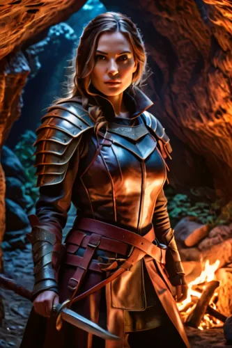 female warrior,joan of arc,warrior woman,heroic fantasy,fire background,massively multiplayer online role-playing game,digital compositing,norse,swordswoman,cg artwork,jaya,elaeis,fiery,her,strong wom