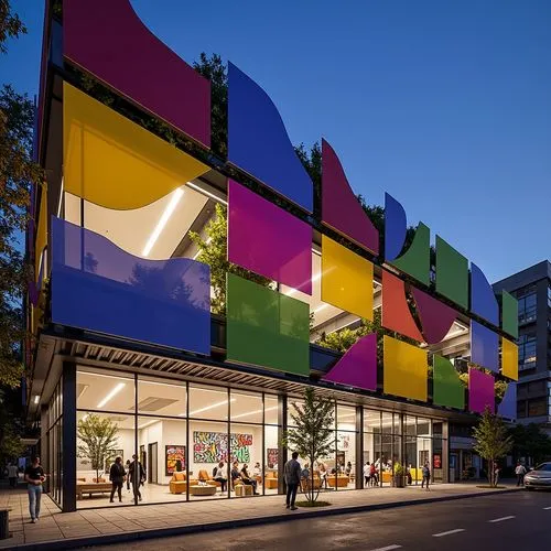 colorful facade,multistoreyed,omotesando,medibank,dizengoff,apple store,woolworths,seidler,cube house,shopping center,shopping mall,indooroopilly,ocad,macerich,fidm,department store,chatswood,paris shops,googleplex,selfridges