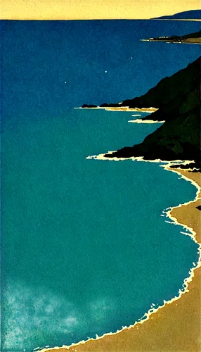 olle gill,pentire,pentewan,chesil beach,golden sands,stives,beach landscape,aberdaron,gower,keeffe,cullberg,solva,seascape,marazion,dorsetshire,dieckmann,hoyland,blue waters,branscombe,merioneth,Illustration,Retro,Retro 17