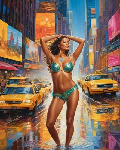 donsky,ashanti,african american woman,lachapelle,taraji,girl washes the car,Photography,General,Cinematic