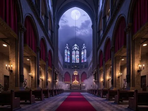 haunted cathedral,sanctuary,cathedral,cathedrals,sacristy,gothic church,liturgy,tsukihime,evensong,ecclesiastic,hall of the fallen,transept,sanctum,tenebrae,liturgical,ecclesiatical,neogothic,vespers,ecclesiastical,nave