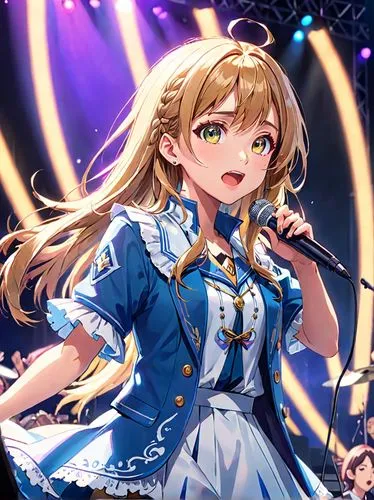 tsumugi kotobuki k-on,birthday banner background,performing,honolulu,sonoda love live,concert,idol,concert guitar,concert dance,live concert,music festival,transparent background,singing,rainbow background,portrait background,kayano,wiz,mic,umeda,love live,Anime,Anime,General